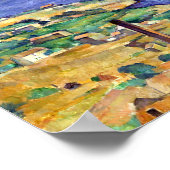 Cezanne Golf von Marseille Seen von L'Estaque Poster (Ecke)