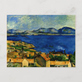 Cezanne - Gulf of Marseille Seen from L'Estacke Postkarte (Vorderseite)