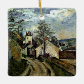 Cezanne - Haus von Dr. Gachet in Auvers, Keramikornament (Vorderseite)