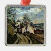 Cezanne - Haus von Dr. Gachet in Auvers Ornament Aus Metall (Vorne)