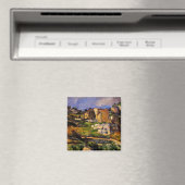 Cezanne - Häuser in der Provence Magnet (In Situ (Geschirrspüler))