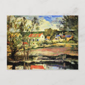 Cezanne - Im Oise Valley, der schönen Kunst Postkarte (Vorderseite)