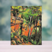 Cezanne - Im Park des Schlosses Noir Acrylschild (Neutral)