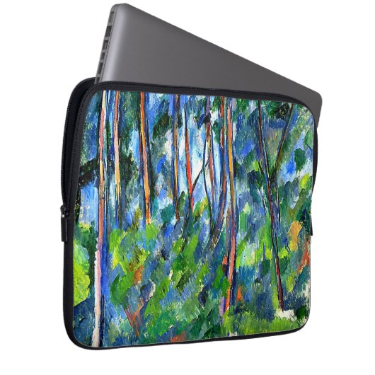 Cezanne - Im Wald Laptopschutzhülle (Vorne Rechts)