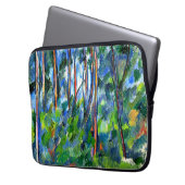 Cezanne - Im Wald Laptopschutzhülle (Vorderseite Links)