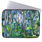 Cezanne - Im Wald Laptopschutzhülle (Vorderseite)