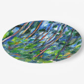 Cezanne - Im Wald Pappteller (Schrägansicht)