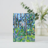 Cezanne - Im Wald Postkarte (Stehend Vorderseite)