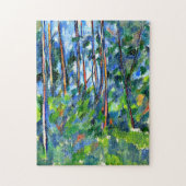 Cezanne - Im Wald Puzzle (Vertikal)