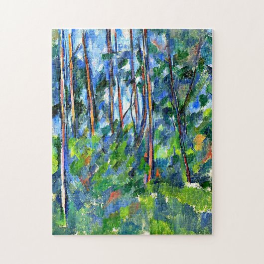 Cezanne - Im Wald Puzzle (Vertikal)