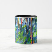 Cezanne - In the Woods, famous painting Tasse (Zentrum)