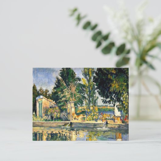 Cezanne - Jas de Bouffan, 1876 Postkarte (Stehend Vorderseite)