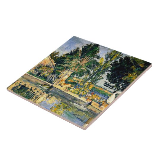Cezanne - Jas de Bouffan, Fliese (Seite)