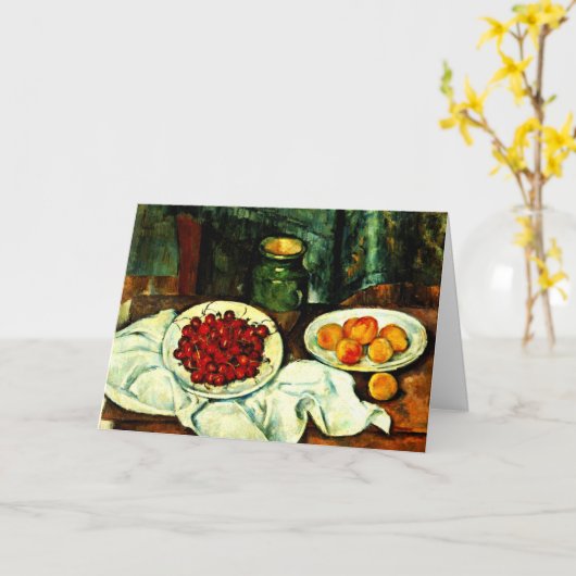 Cezanne - Kirries Karte (Gelbe Blume)