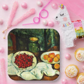 Cezanne - Kirschen, schöne Kunst, Pappteller (Party)