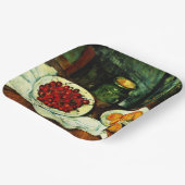 Cezanne - Kirschen, schöne Kunst, Pappteller (Gewinkelt)