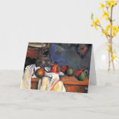 Cezanne Kunst-Gruß-Karten Karte (Gelbe Blume)