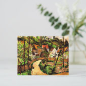 Cezanne - Kurve der Straße Postkarte (Stehend Vorderseite)