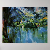 Cezanne - Lac d'Annecy Poster (Vorne)