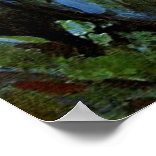 Cezanne - Lac d'Annecy Poster (Ecke)