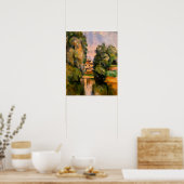 Cézanne - Landhaus am Fluss Poster (Küche)