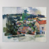 Cézanne - Landschaft Poster (Vorne)