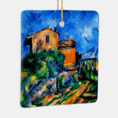 Cezanne - Maison Maria with a View of Chateau Noir Keramikornament (Rechts)