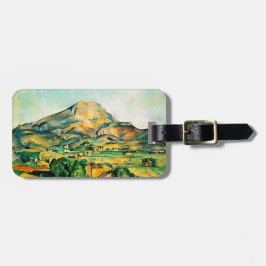 Cezanne Mont Sainte-Victoire Gepäckanhänger (Vorderseite horizontal)