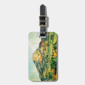 Cezanne Mont Sainte-Victoire Gepäckanhänger (Vorderseite vertikal)