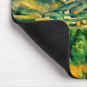 Cezanne Mont Sainte-Victoire Mouse Pad Mousepad (Ecke)