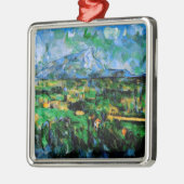 Cezanne - Mont Sainte Victoire, Ornament Aus Metall (Links)