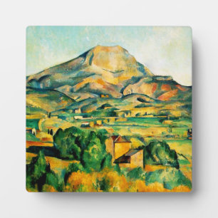 Cezanne Mont Sainte-Victoire Plaque Fotoplatte