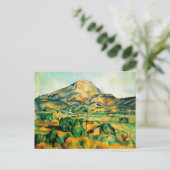 Cezanne Mont Sainte-Victoire Postcard Postkarte (Stehend Vorderseite)