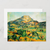 Cezanne Mont Sainte-Victoire Postcard Postkarte (Vorne/Hinten)
