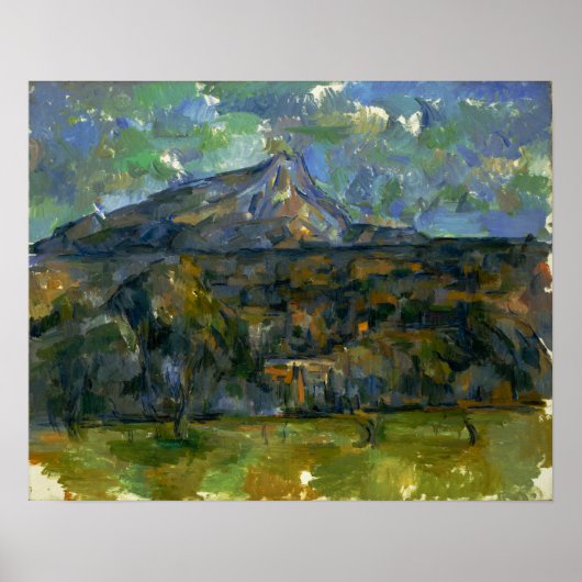 Cézanne - Mont Sainte-Victoire Poster (Vorne)