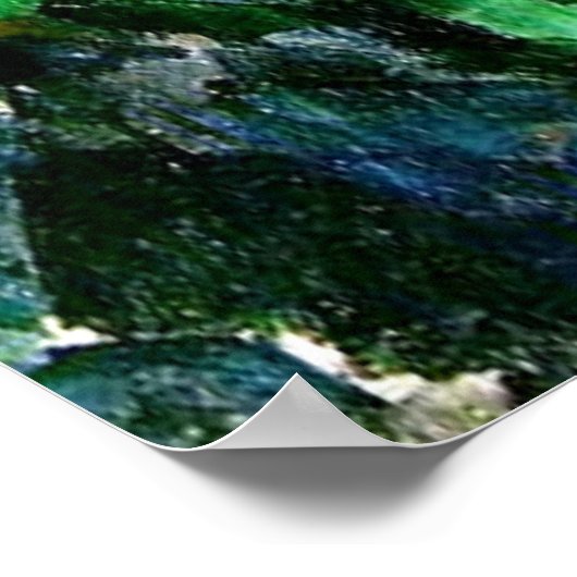 Cezanne - Mont Sainte Victoire Poster (Ecke)