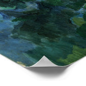 Cézanne - Mont Sainte-Victoire und Chateau Noir Poster (Ecke)