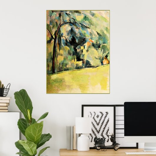 Cezanne - Morgen in der Provence Poster (Heimbüro)