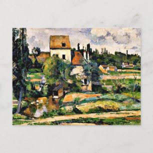 Cezanne - Mühle am Couleuvre bei Pontoise Postkarte