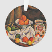 Cezanne - Obstschale, Pitcher und Obst Ornament (Vorderseite)