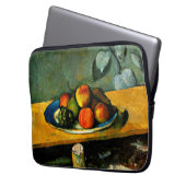 Cezanne - Pfirsiche, Birnen und Trauben Laptopschutzhülle (Vorderseite Links)