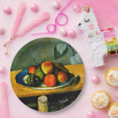 Cezanne - Pfirsiche, Birnen und Trauben Pappteller (Party)