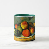 Cezanne - Pfirsiche, Birnen und Trauben Tasse (Zentrum)