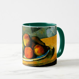 Cezanne - Pfirsiche, Birnen und Trauben Tasse