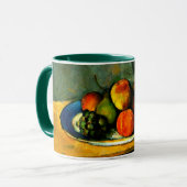 Cezanne - Pfirsiche, Birnen und Trauben Tasse (Vorderseite Links)
