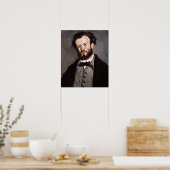 Cézanne - Portrait von Anthony Valabregue Poster (Küche)