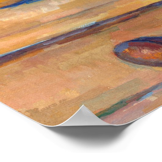 Cezanne Post-Impressionismen Paul Cezanne Still Li Poster (Ecke)