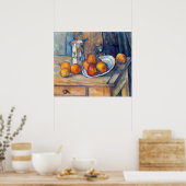 Cezanne Post-Impressionismen Paul Cezanne Still Li Poster (Küche)