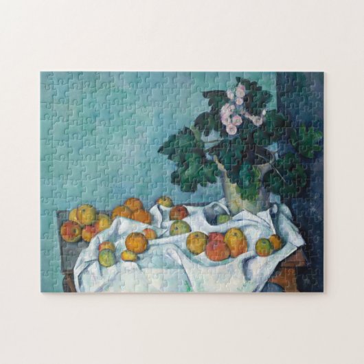 Cezanne Post-Impressionismus Still Life Blume Puzzle (Horizontal)
