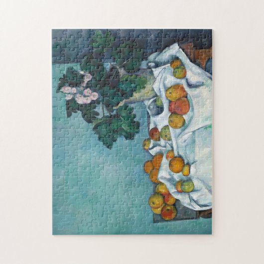 Cezanne Post-Impressionismus Still Life Blume Puzzle (Vertikal)